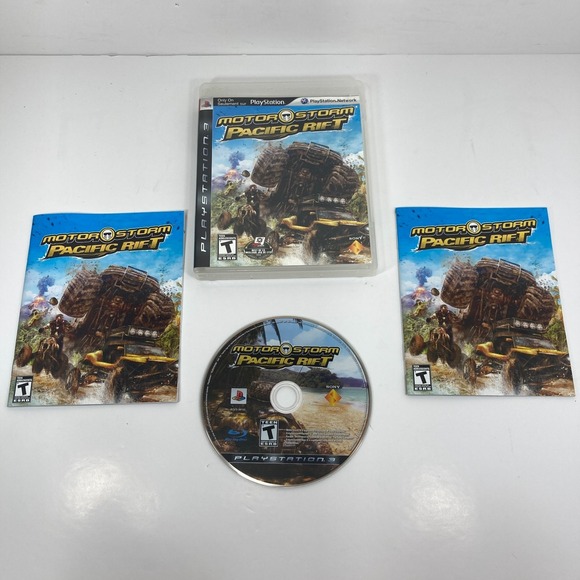 Other - MotorStorm: Pacific Rift (Sony PlayStation 3, 2008) PS3 Complete W/ Manual CIB